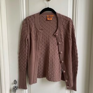 Tory Burch cable knit cardigan